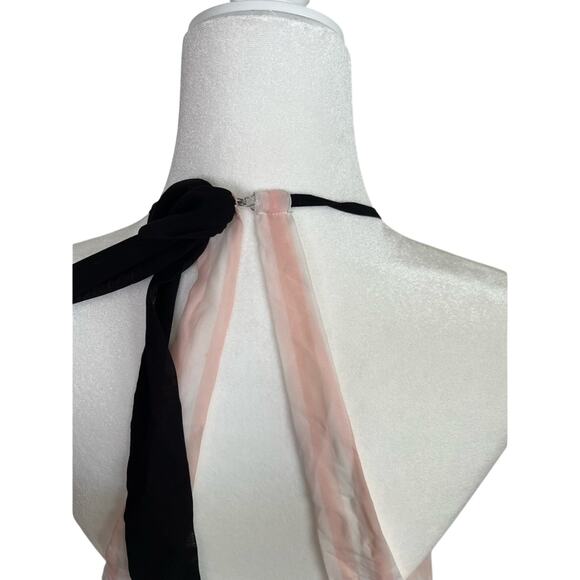 VICTORIA'S SECRET Pink Iconic Stripe Dream Angel Sheer Fashion Halter - Picture 6 of 9